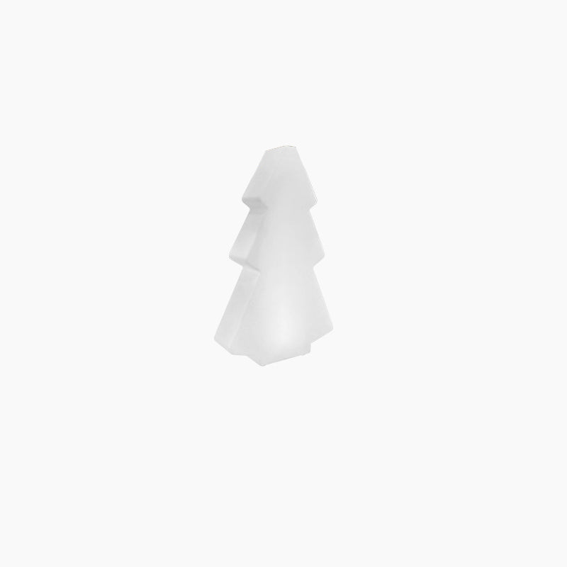 Modern Art Deco Waterproof Solar Rechargeable PE Christmas Tree LED RGB Landscape Lighting Outdoor Light For Garden