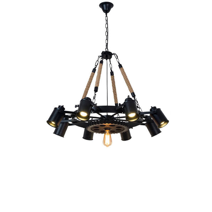 Contemporary 11-Light Chandelier