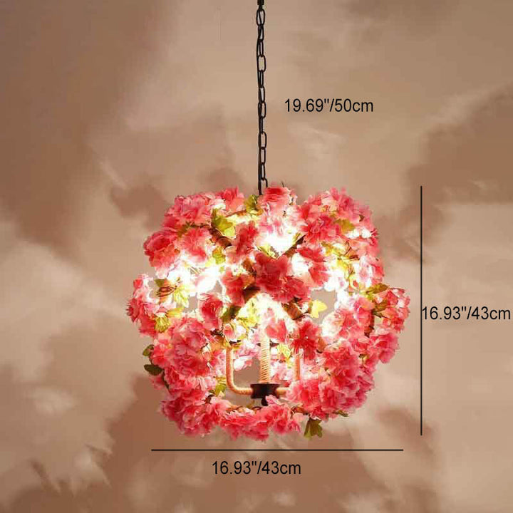 Industrial Iron 3-Light Pendant Light