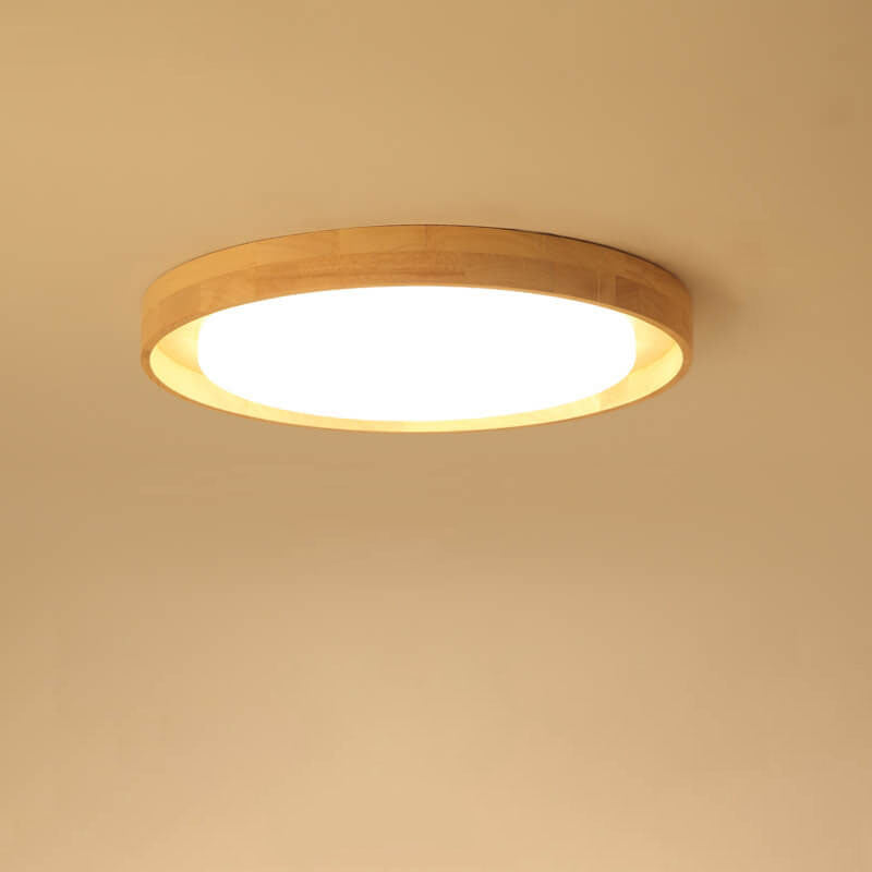 Simple Round LED Flush Mount Ceiling Light