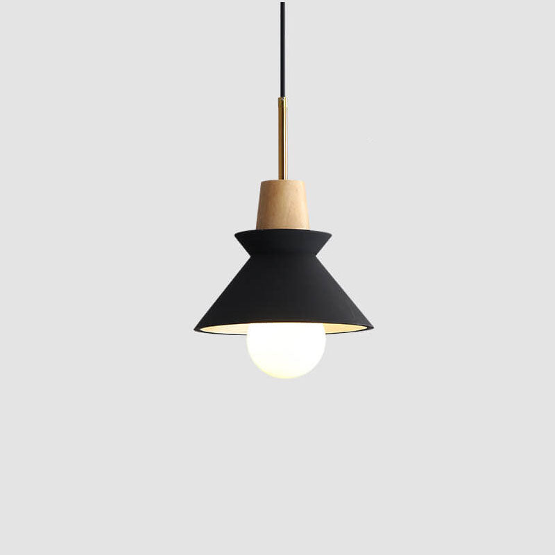Minimalist Wood Pendant Light
