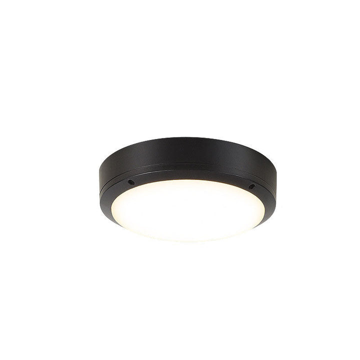 Minimalist Round Aluminum LED Flush Mount Ceiling Light 4