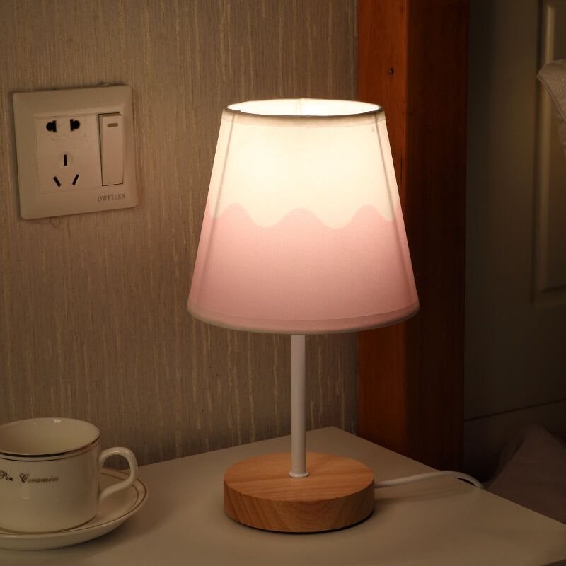 Contemporary Solid Wood LED Decorative Light