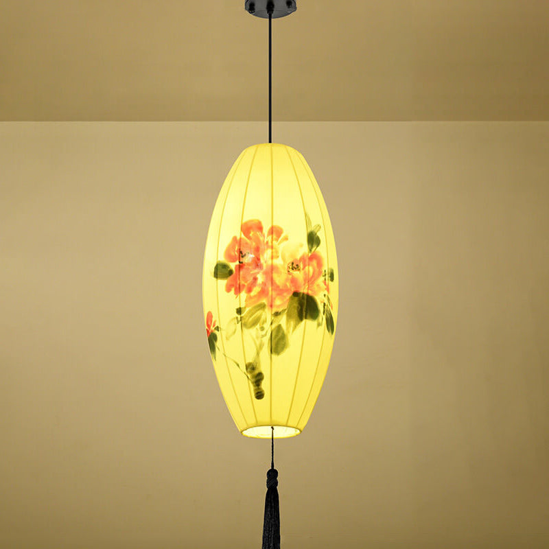 Lantern Fabric Pendant Light