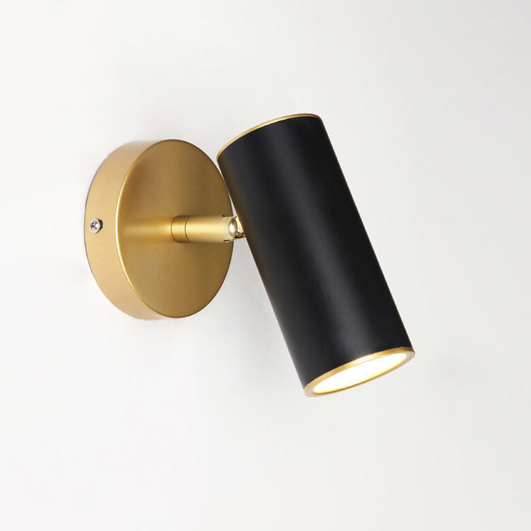 Modern Cylindrical Reading Wall Light