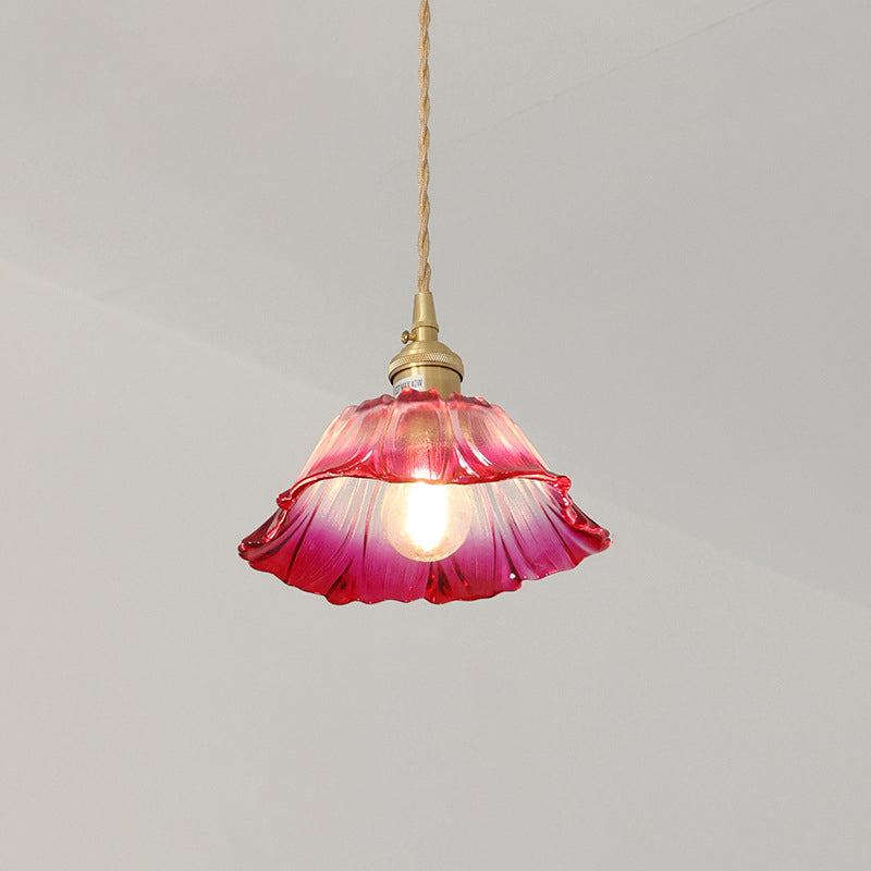 Art Deco Copper Pendant Light