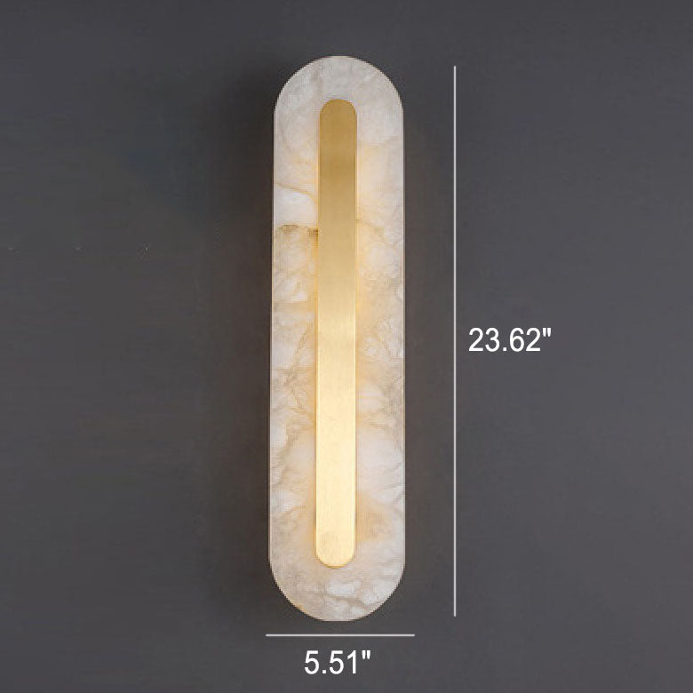 Luxury Square Marble LED Wall Sconce