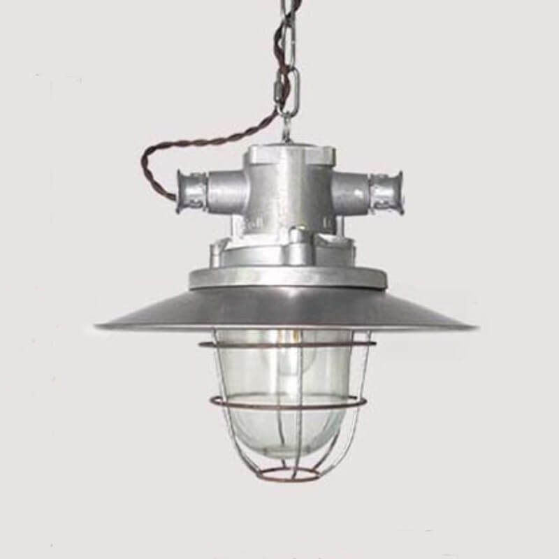 Industrial Iron Pendant Light
