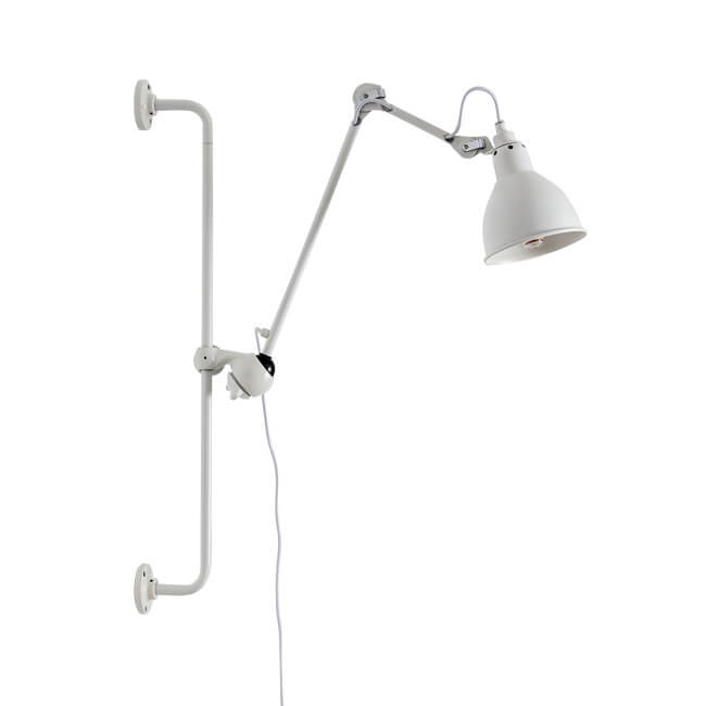 Vintage Industrial Iron Swing Arm Wall Sconce