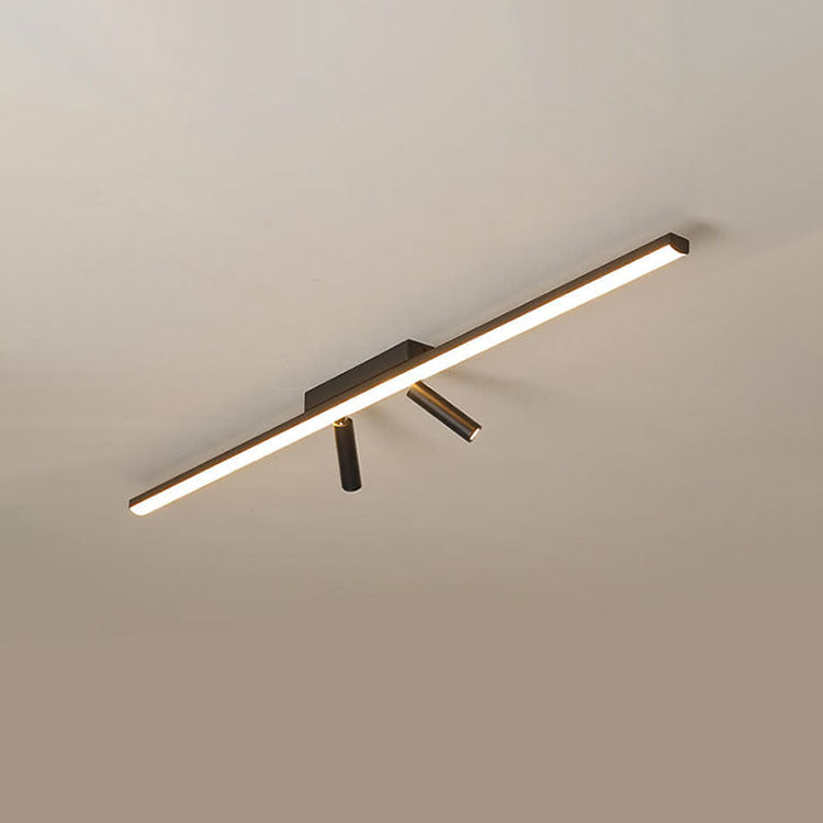Long Minimalist Acrylic LED Track Light