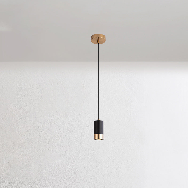 Minimalist Column Iron Pendant Light