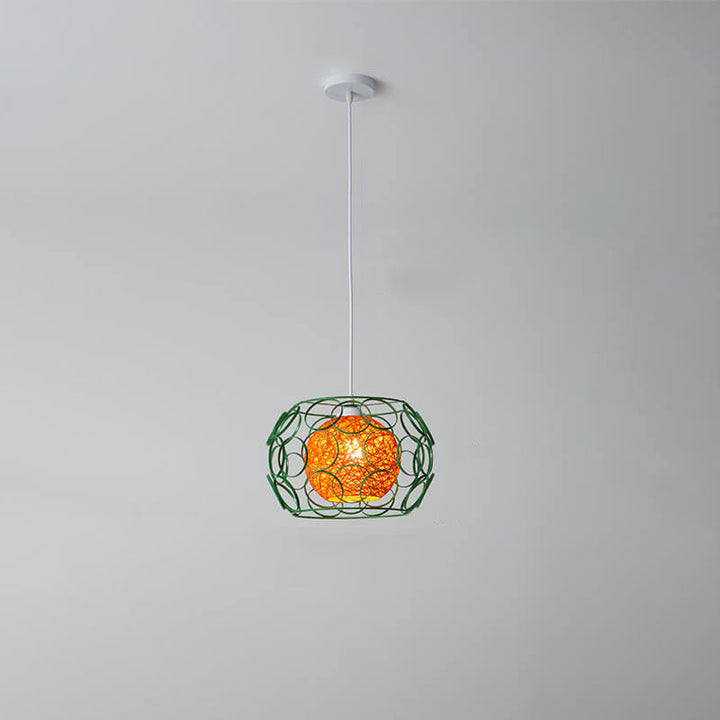 Minimalist Drum Iron Pendant Light