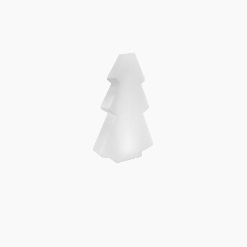 Modern Art Deco Waterproof Solar Rechargeable PE Christmas Tree LED RGB Landscape Lighting Outdoor Light For Garden
