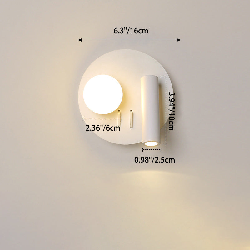 Minimalist Square Acrylic LED Reading Wall Light