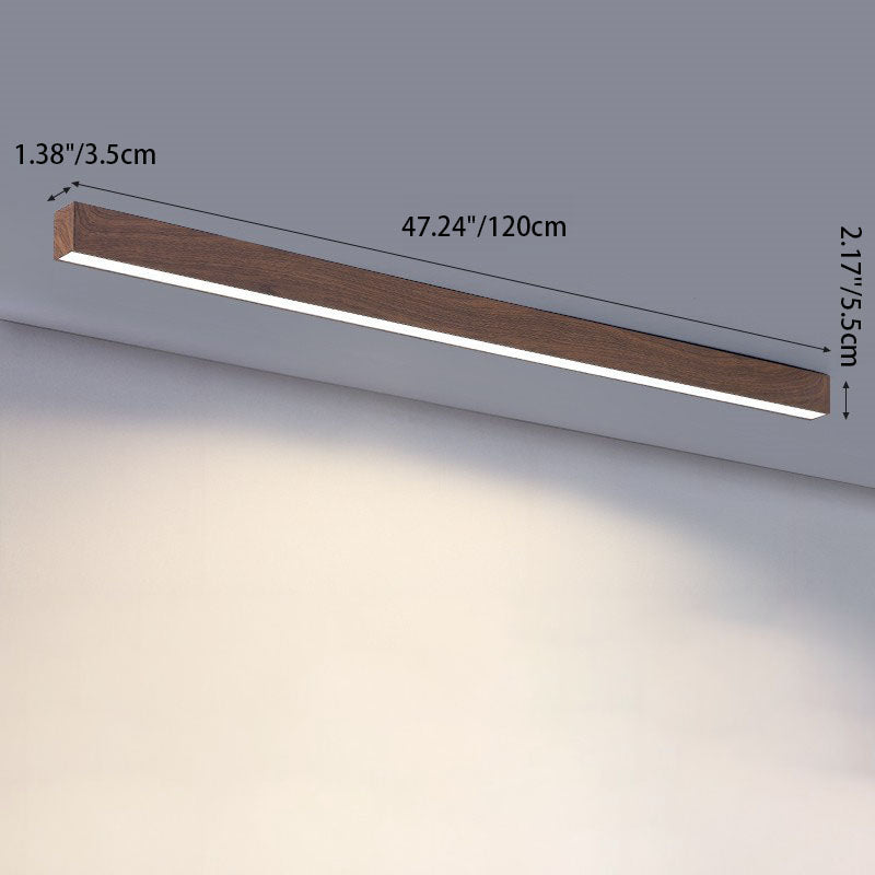 Minimalist Aluminum LED Flush Mount Ceiling Light