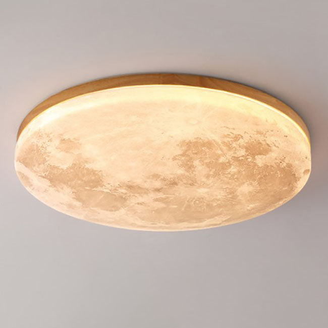 Minimalist Round Acrylic LED Flush Mount Ceiling Light