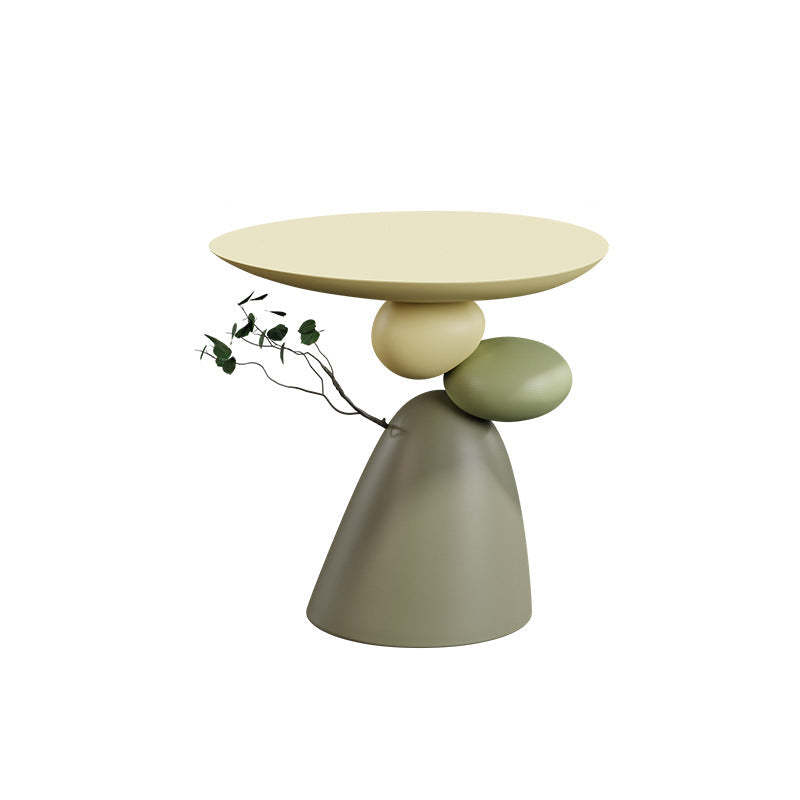 Contemporary Branch Resin End Table