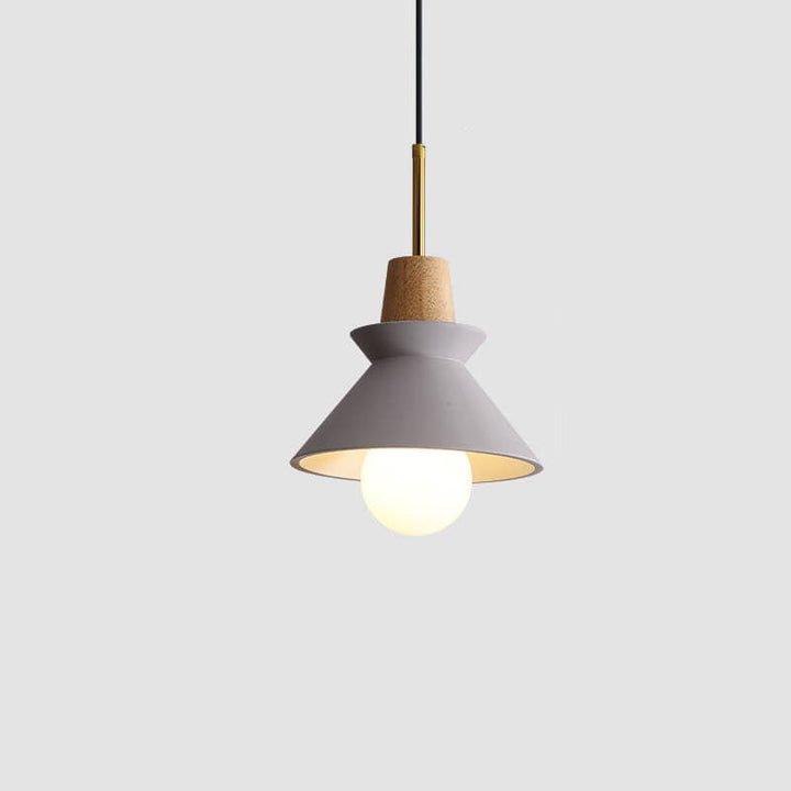 Minimalist Wood Pendant Light