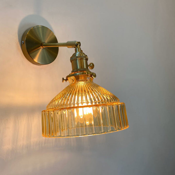 Nordic Dome Brass Wall Sconce