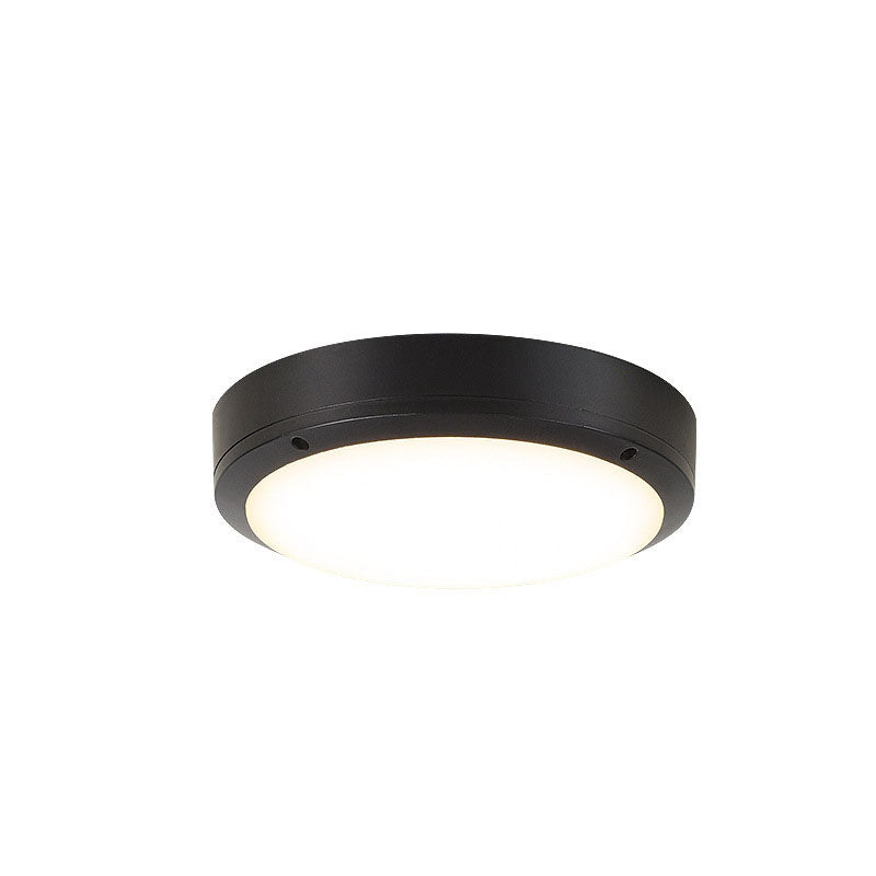 Minimalist Round Aluminum LED Flush Mount Ceiling Light 4