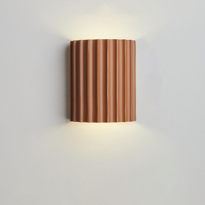 Contemporary Resin 2-Light Wall Sconce