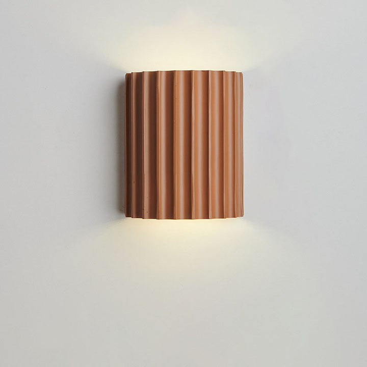 Contemporary Resin 2-Light Wall Sconce