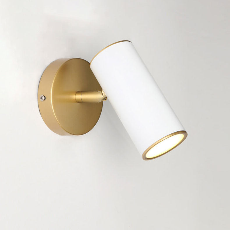 Modern Cylindrical Reading Wall Light