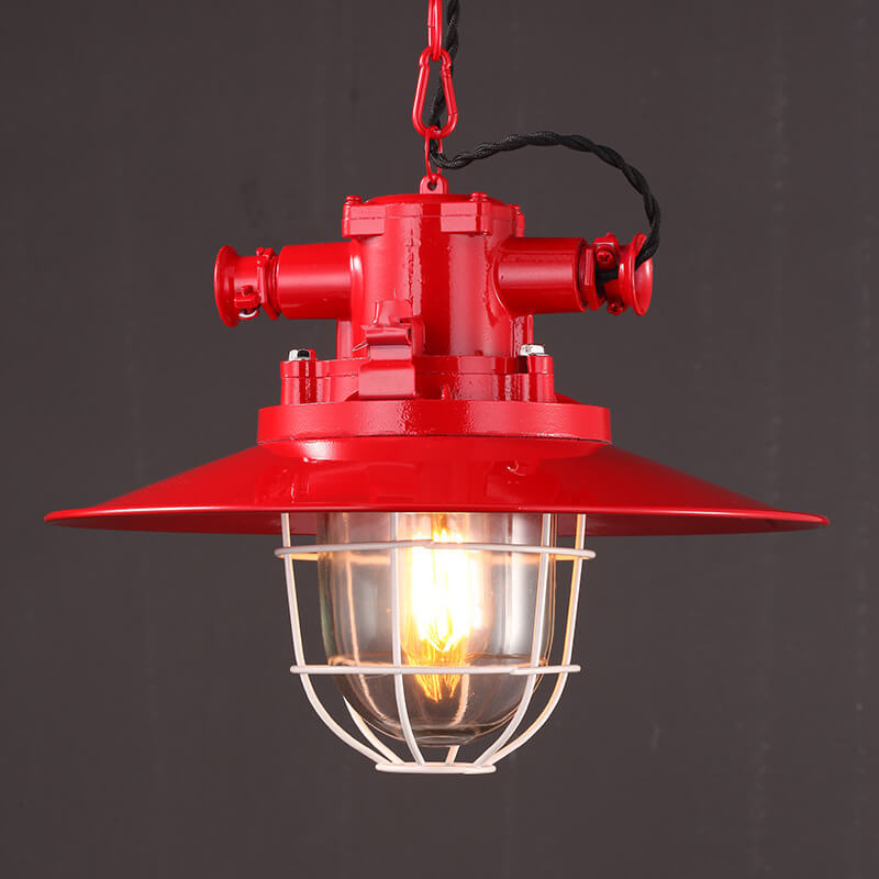 Industrial Iron Pendant Light
