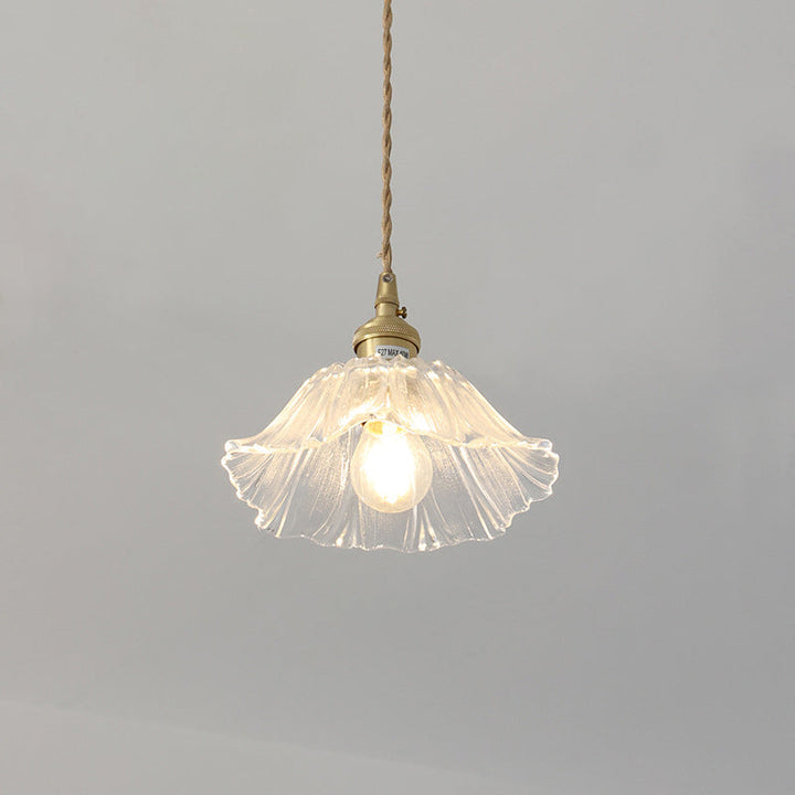 Art Deco Copper Pendant Light