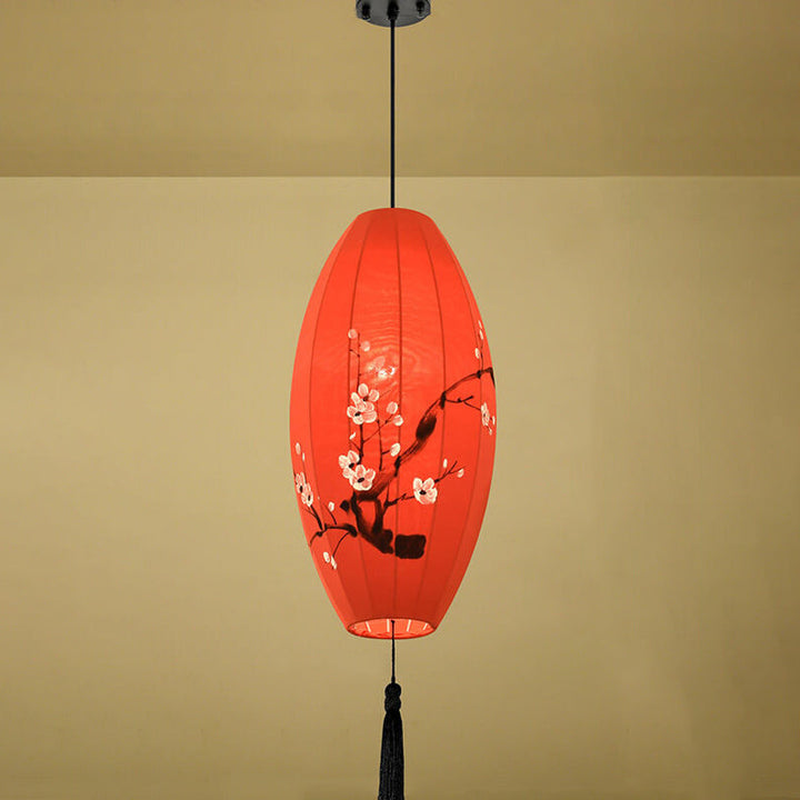 Lantern Fabric Pendant Light