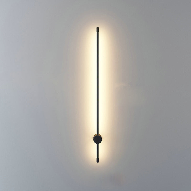 Straigh Minimalist Aluminum LED Wall Sconce