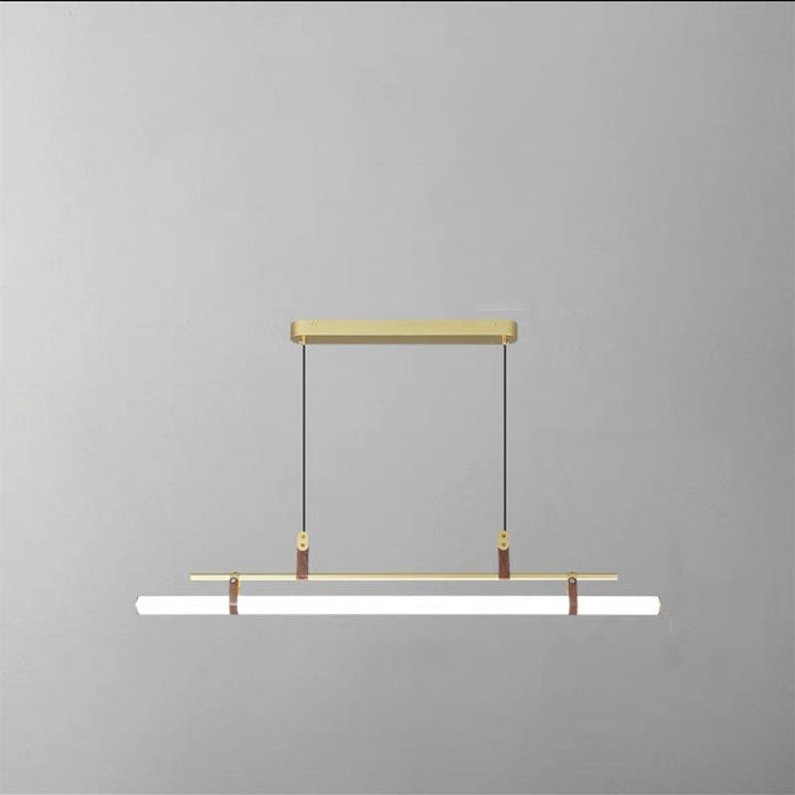 Minimalist Leather LED Chandelier