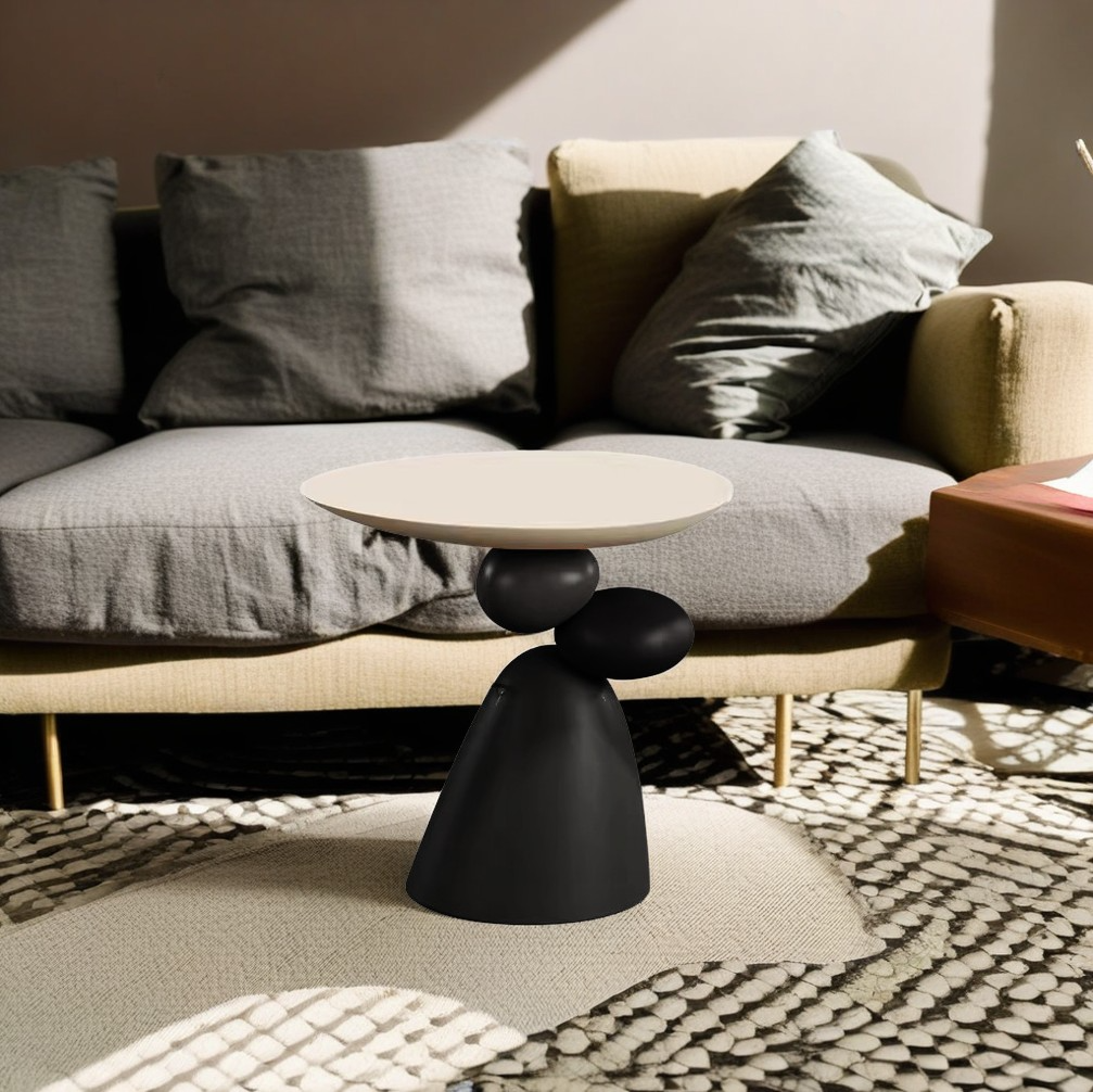 Contemporary Branch Resin End Table
