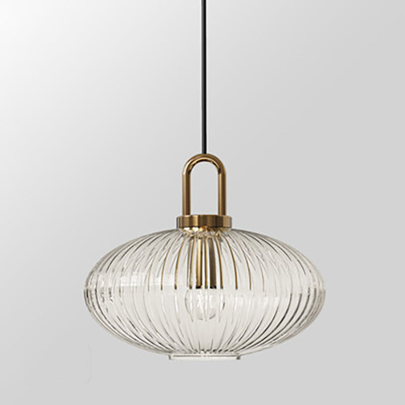 Contemporary Round Stainless Steel Pendant Light