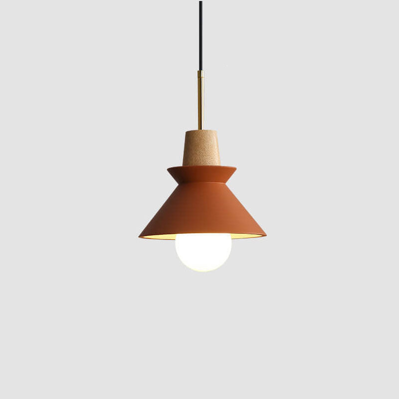 Minimalist Wood Pendant Light