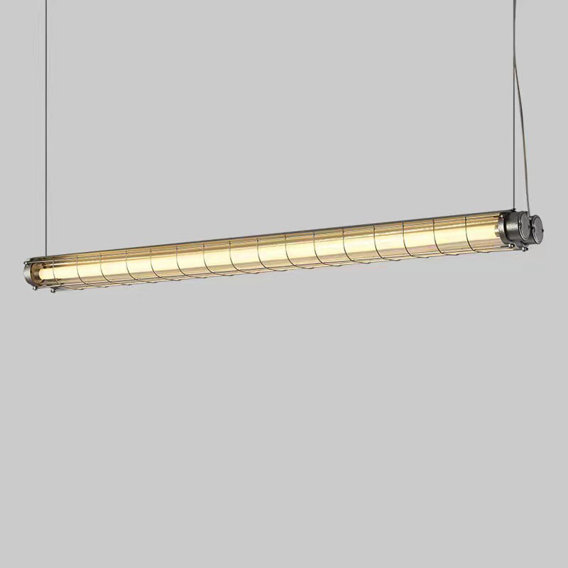 Contemporary Acrylic 2-Light Chandelier