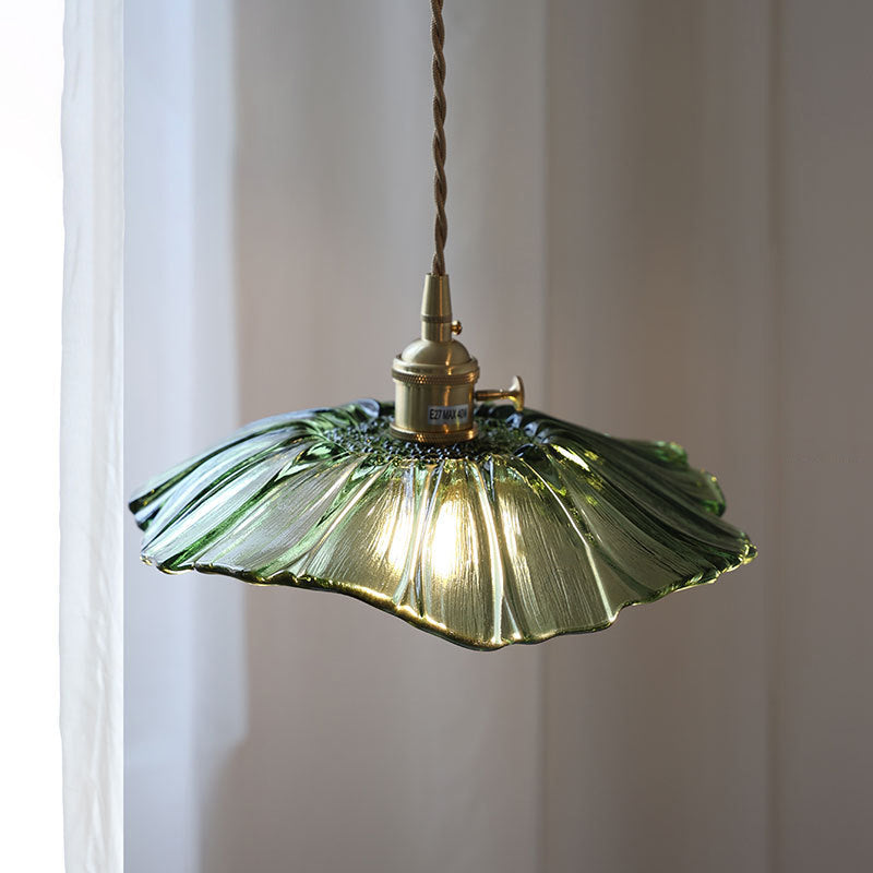 Art Deco Copper Pendant Light