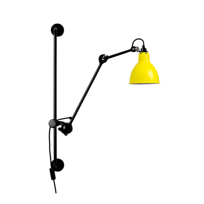 Vintage Industrial Iron Swing Arm Wall Sconce