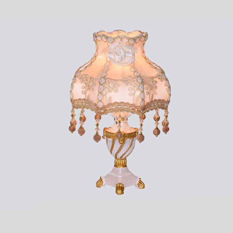 Luxury Fabric Table Lamp