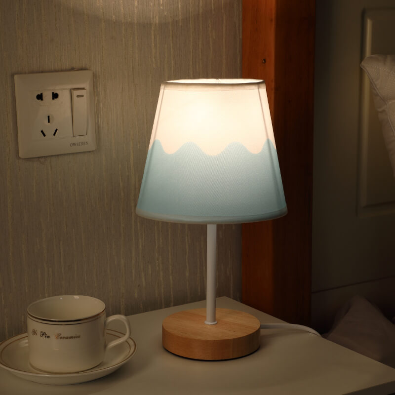 Contemporary Solid Wood LED Decorative Light