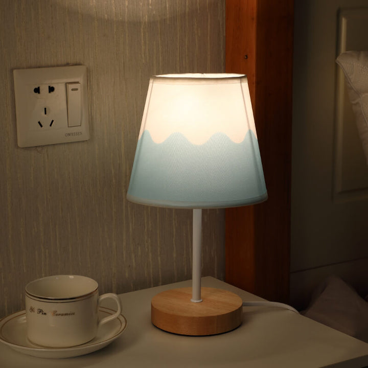 Contemporary Solid Wood LED Decorative Light