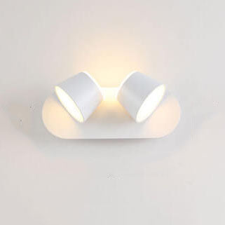 Nordic Cylinder 3-Light Rotatable LED Wall Sconce