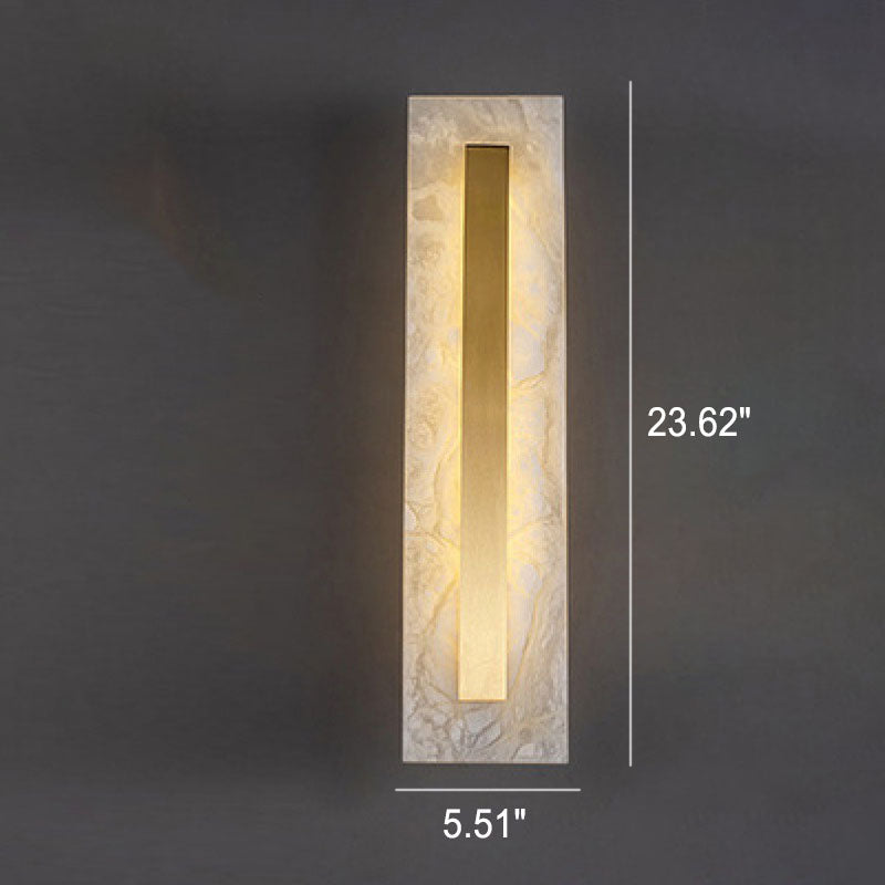 Luxury Square Marble LED Wall Sconce