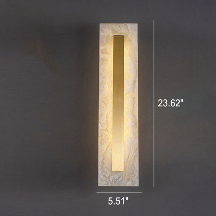 Luxury Square Marble LED Wall Sconce
