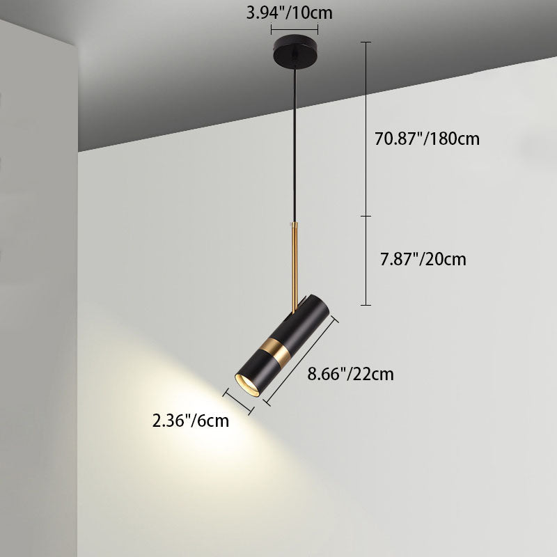 Contemporary Metal Pendant Light