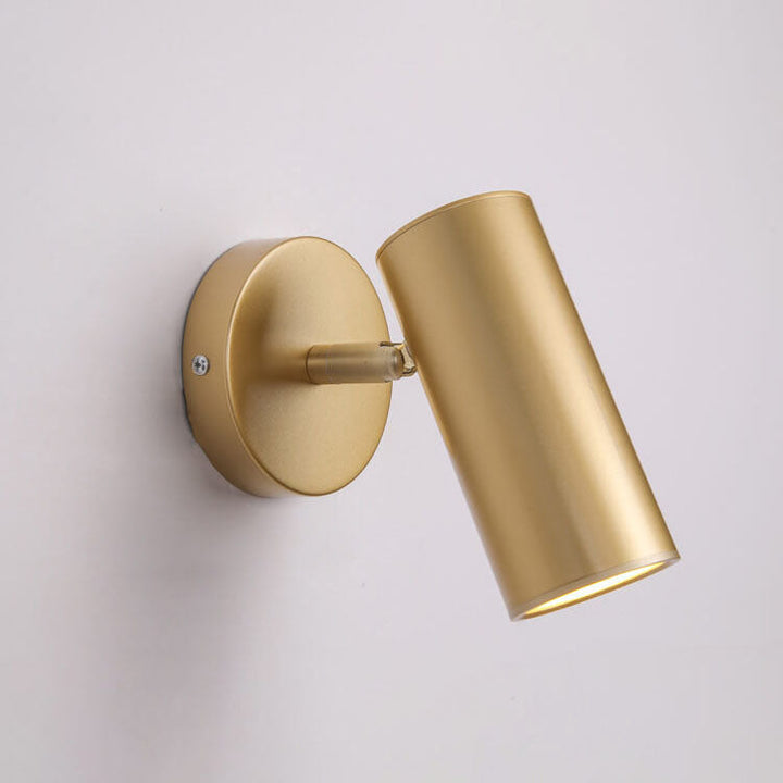 Modern Cylindrical Reading Wall Light