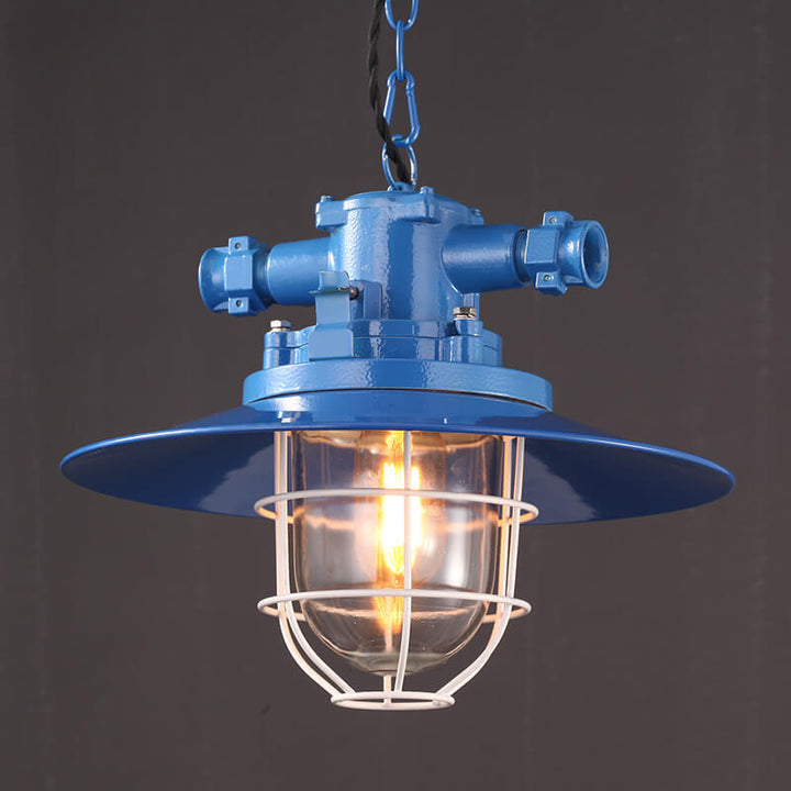 Industrial Iron Pendant Light