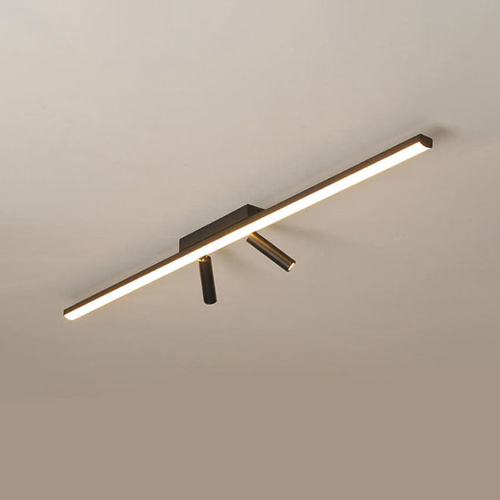 Long Minimalist Acrylic LED Track Light