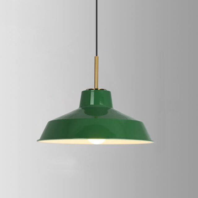 Industrial Dome Iron Pendant Light