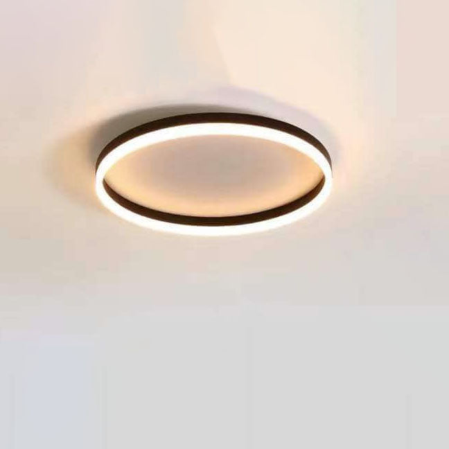 Minimalist Ring Acrylic LED Flush Mount Ceiling Light